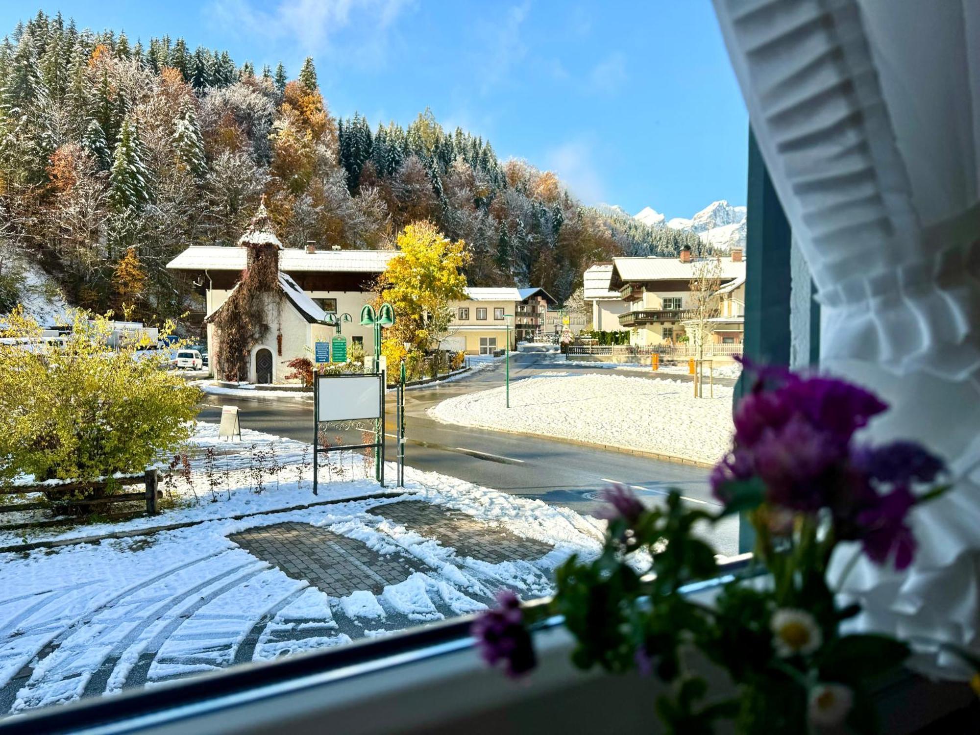 Ferienwohnung Saunahaus Annaberg im Lammertal Exteriör bild