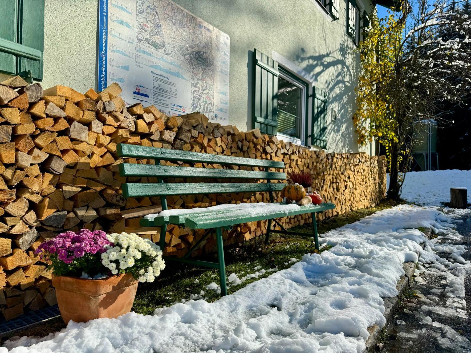 Ferienwohnung Saunahaus Annaberg im Lammertal Exteriör bild