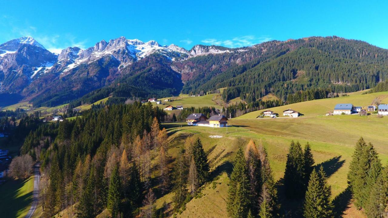 Ferienwohnung Saunahaus Annaberg im Lammertal Exteriör bild