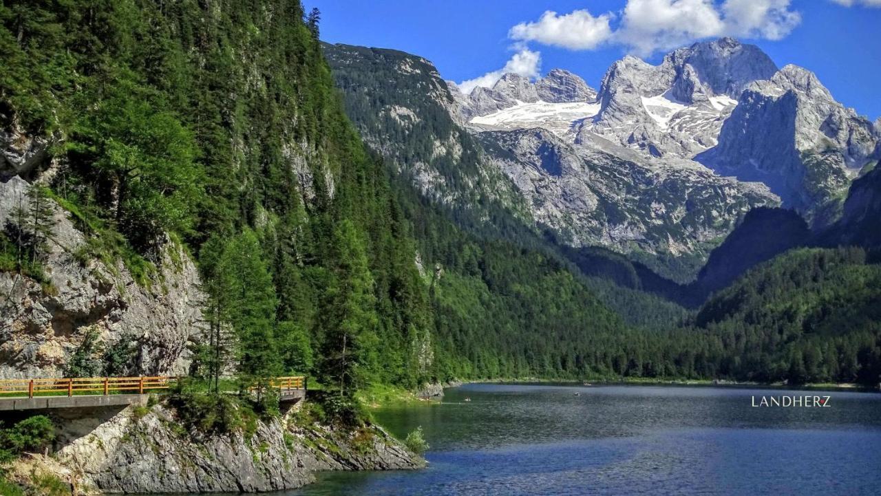 Ferienwohnung Saunahaus Annaberg im Lammertal Exteriör bild